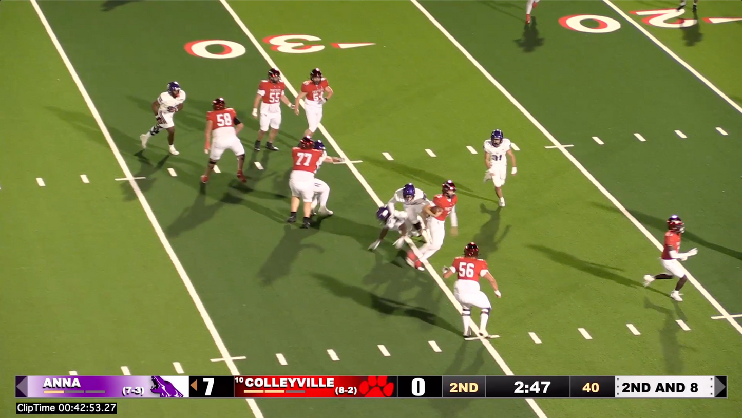 Colleyville v Anna - 42:44 Cville.2 scramble