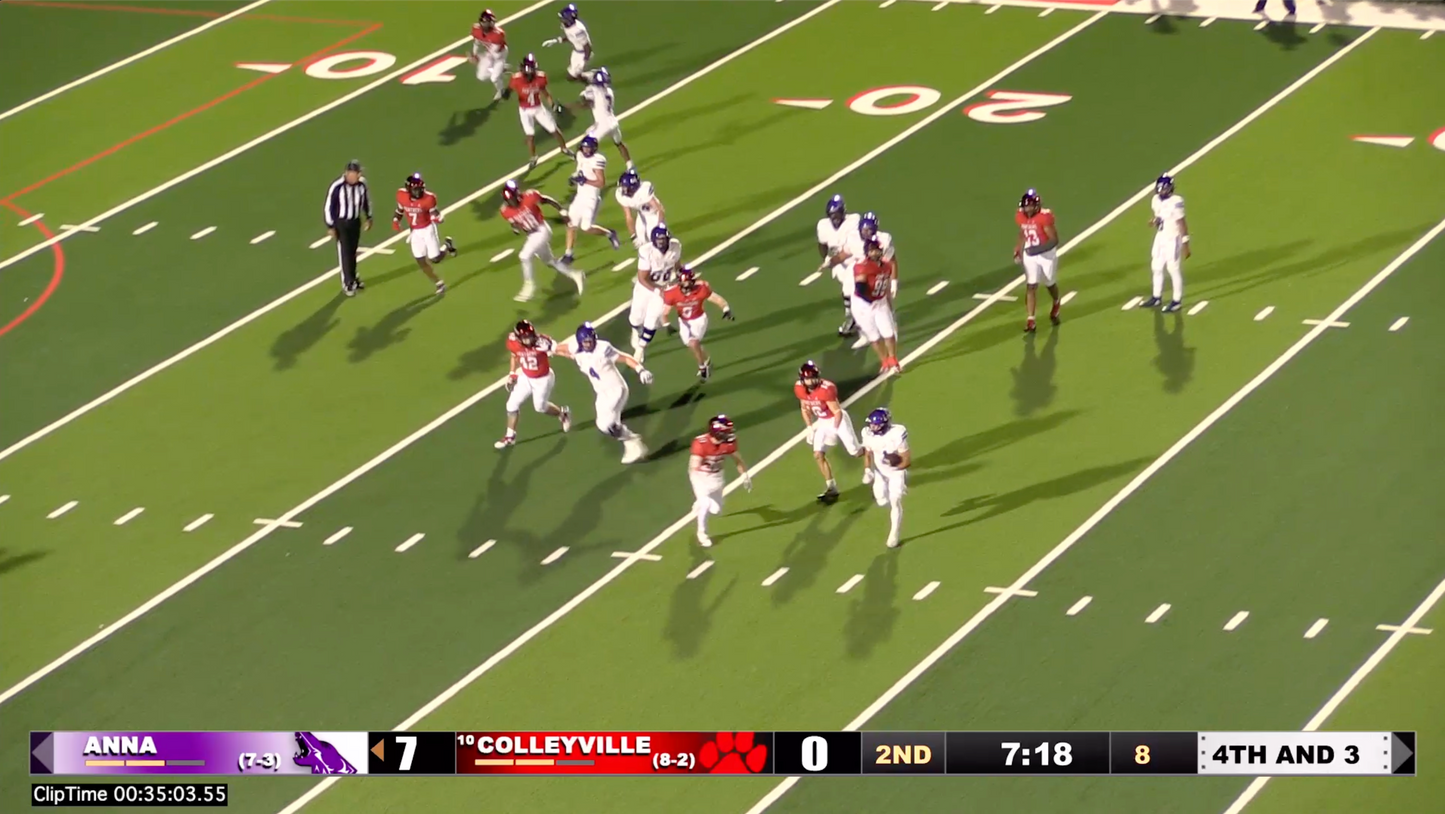 Colleyville v Anna - 35:01 Cville.20 makes TFL