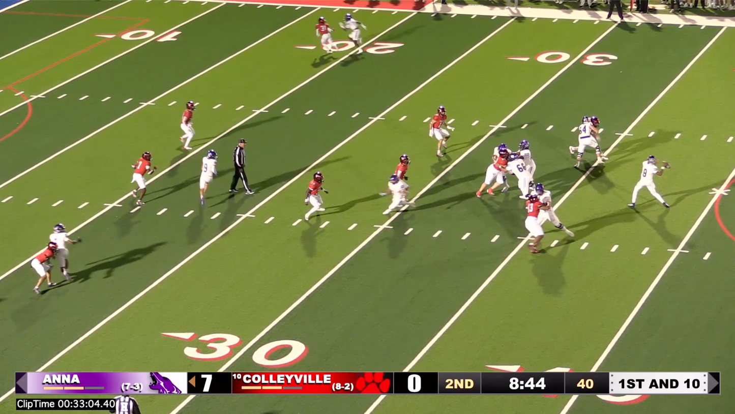 Colleyville v Anna - 33:01 Cville.31 with lockdown man cover