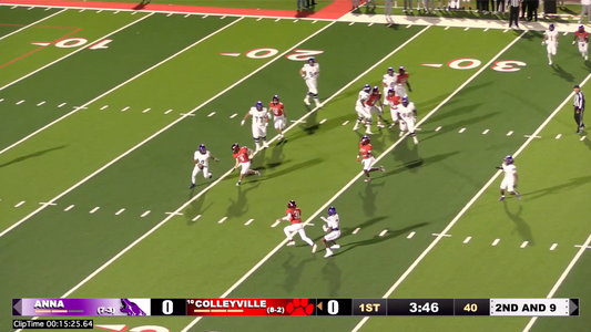 Colleyville v Anna - 15:19 Double  on Cville.99 & PBU Cville.20