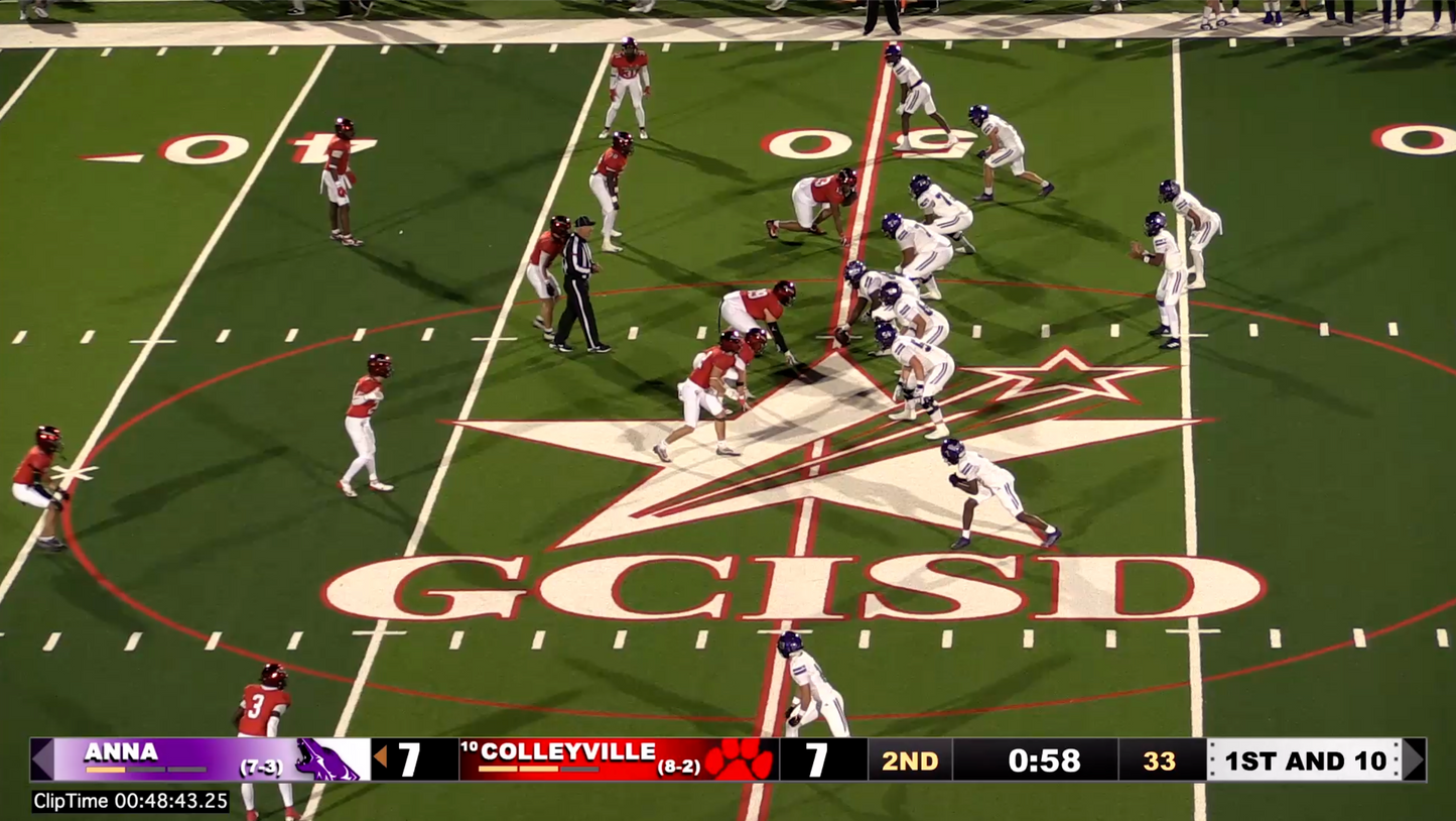 Colleyville v Anna - 48:43 Anna.8 completes to Anna.9