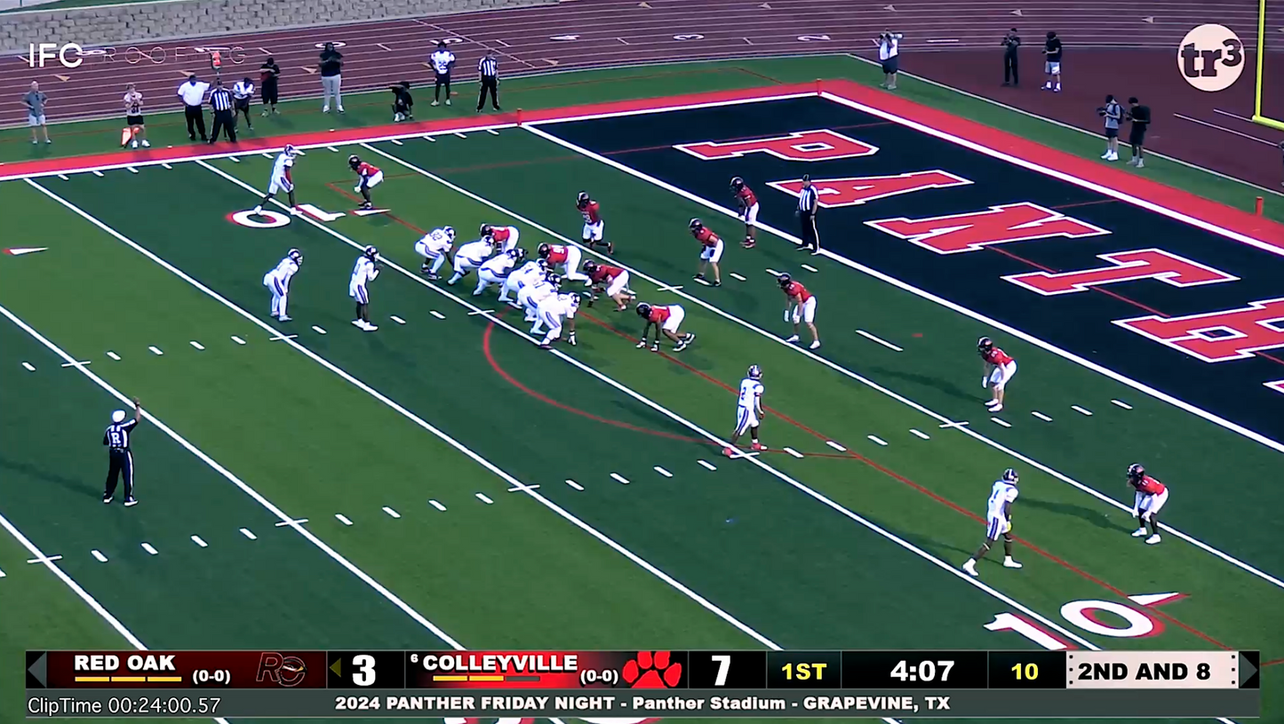 Colleyville v Red Oak - 24:00 ROak.10 scrambles for the TD