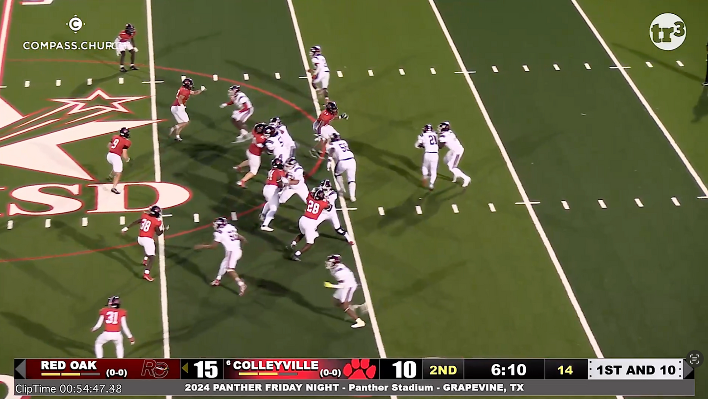 Colleyville v Red Oak - 54:44 TFL by Cville.12 and Cville.13