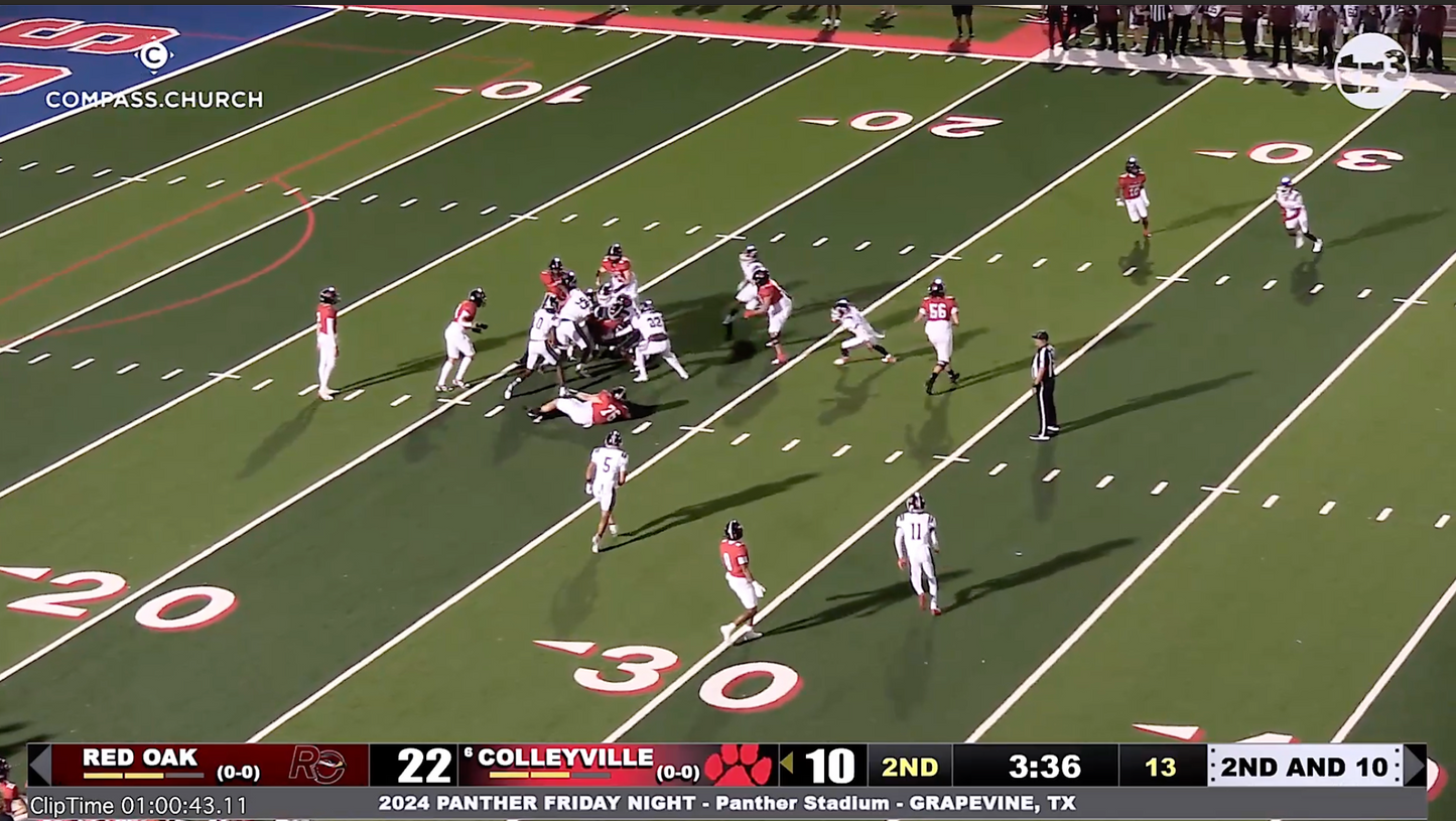 Colleyville v Red Oak - 1:00:39 ROak.D TFL