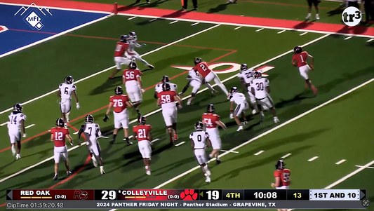 Colleyville v Red Oak -1:59:13 Cville.2 scramble to 8 yd line