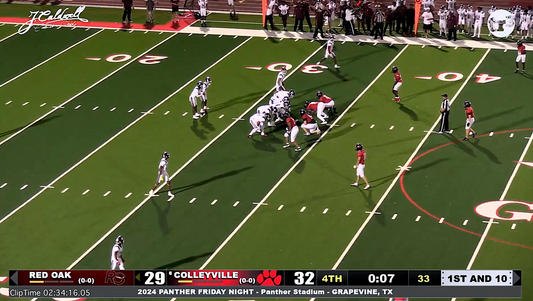 Colleyville v Red Oak -2:34:16 Cville.12 interception to seal the win